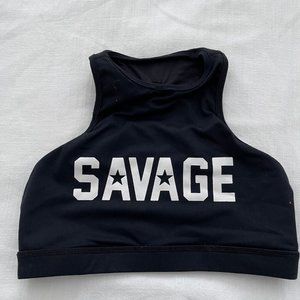 Savage High Neck Sports Bra